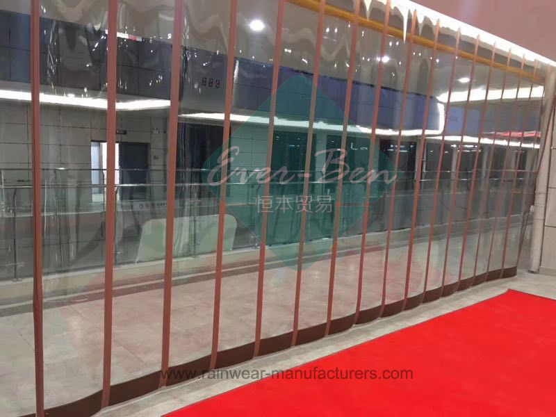 Magnetic curtains for ac room Magnetic clear plastic garage doors